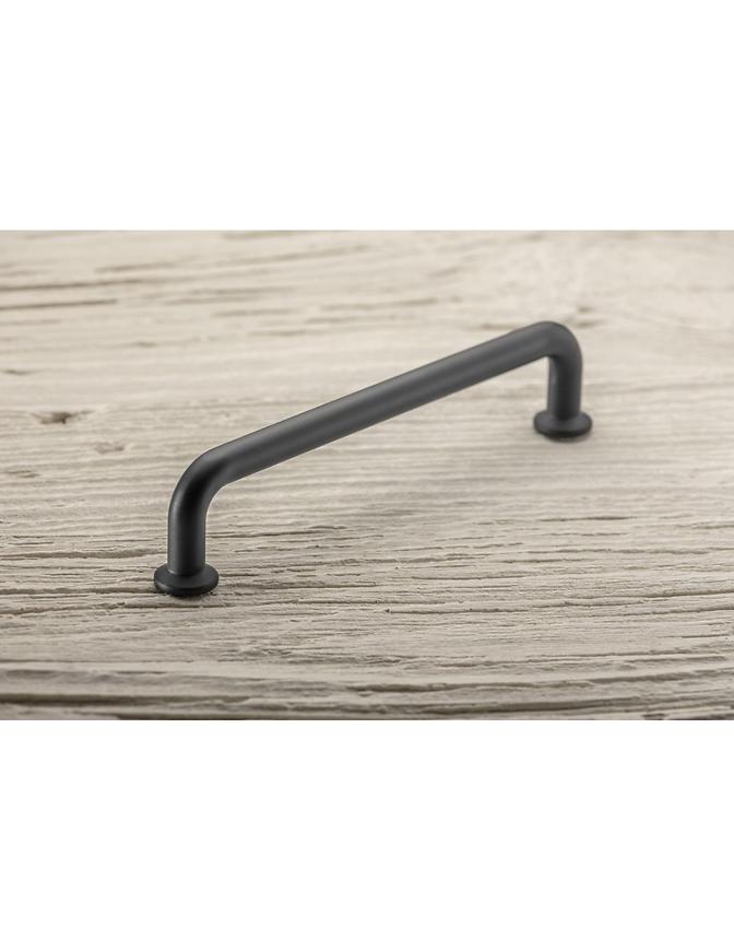 Nábytkové madlo Nord C=128 mm černá matná