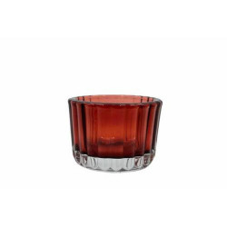 NÁDOBKA NA ČAJOVOU SVÍČKU sklo