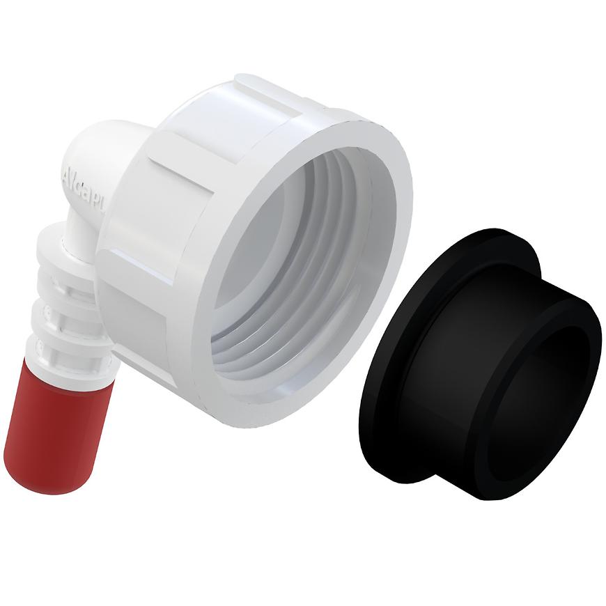 Napouštěcí ventil boční kovový závit A16-3/8˝