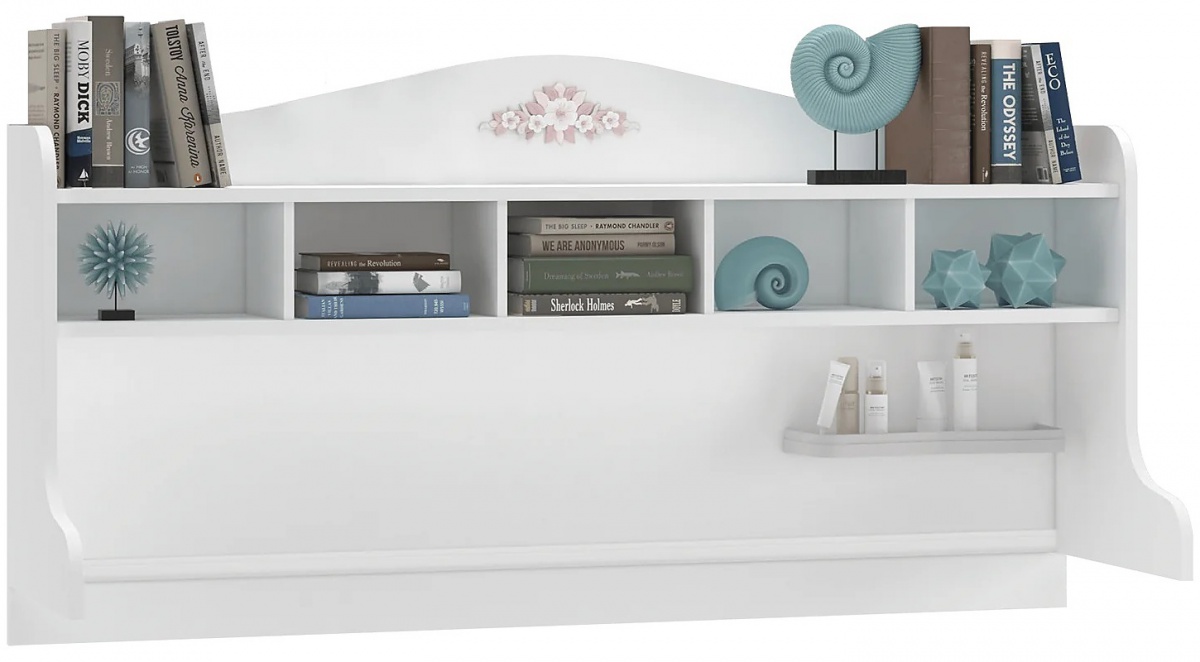 Nástavec na psací stůl ballerina - bílá