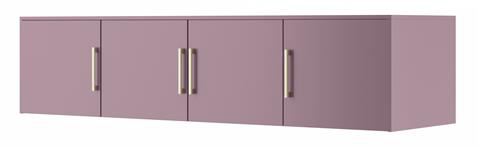 Nástavec na skříň Bali D4 Barva korpusu: Švestka (pastel)