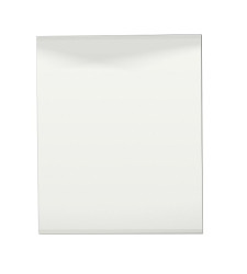 Nástěnné zrcadlo beatrix - bílá