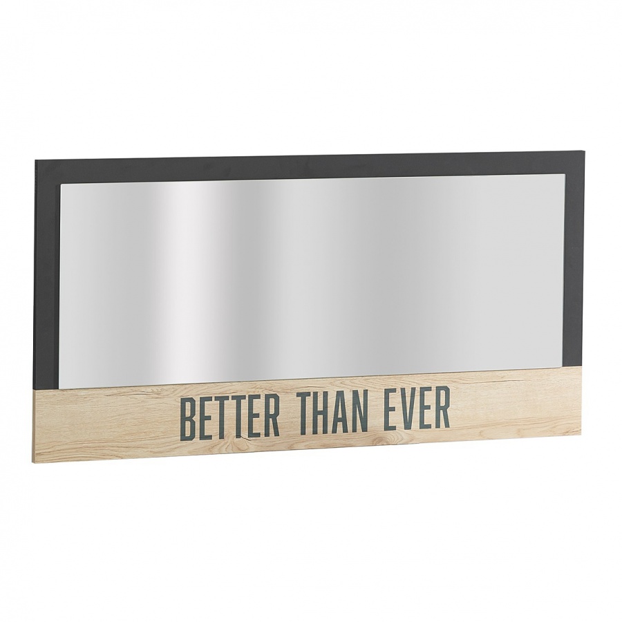 Nástěnné zrcadlo magnus - dub sofia/šedá