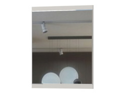 Nástěnné zrcadlo melad - béžová