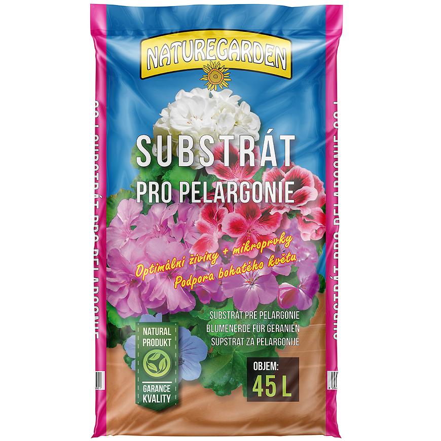 Nature Garden substrát pro pelargonie 45l