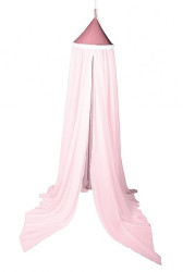 Nebesa nad postel - pastelově růžová