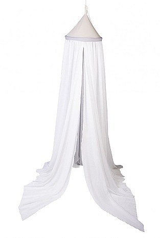 Nebesa nad postel - skandi béžová