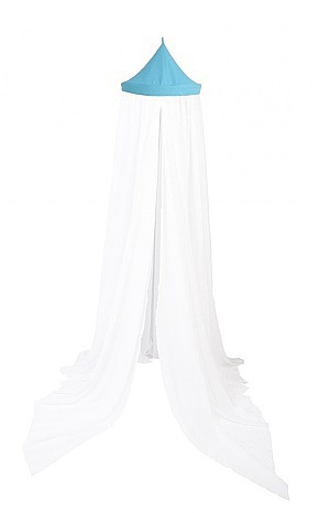 Nebesa nad postel - tyrkysová