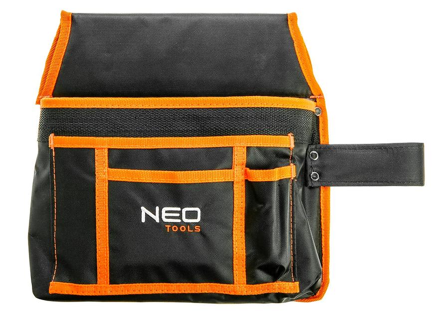 NEO kapsa na nářadí se 4 přihrádkami, držák na kladivo 84-333