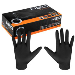 NEO nitrilové rukavice černé XL – 100 ks