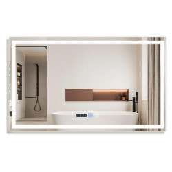 Nettlife KOUPELNOVÉ zrcadlo Erfurt s LED osvětlením 100/60/2,5 cm