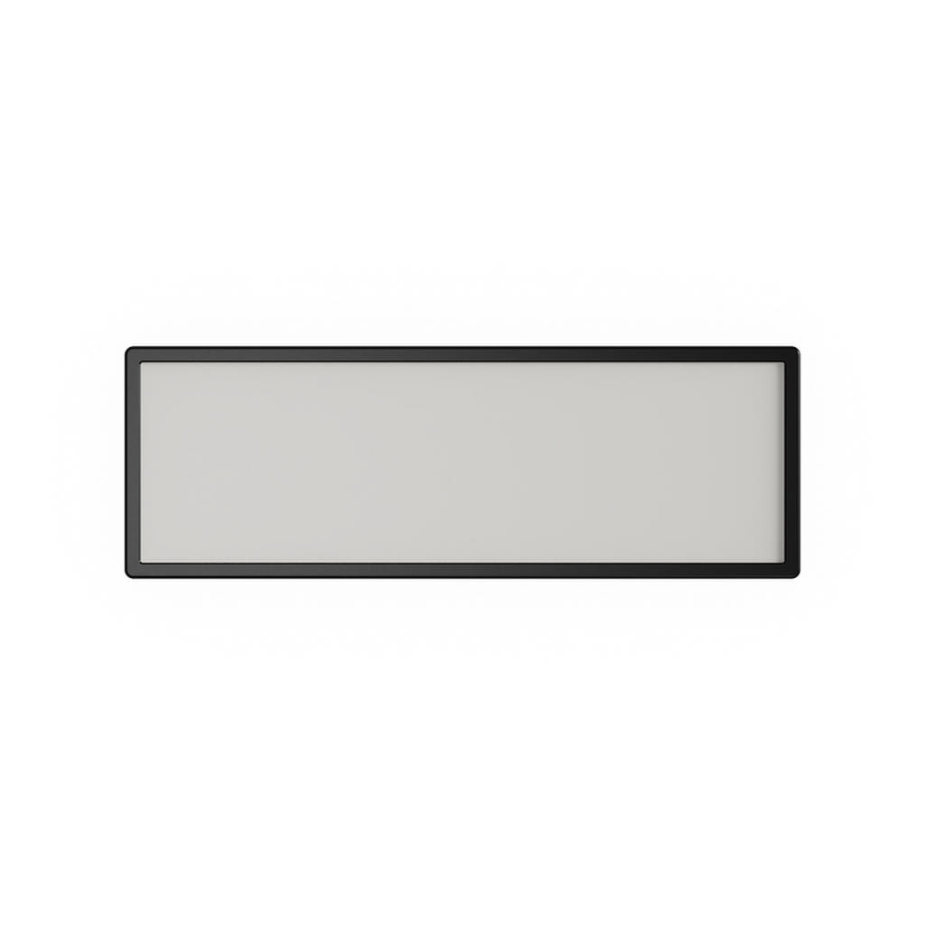 Nettlife LED stropní světelný panel černý 20/58/3cm