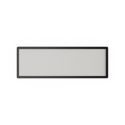 Nettlife LED stropní světelný panel černý 20/58/3cm