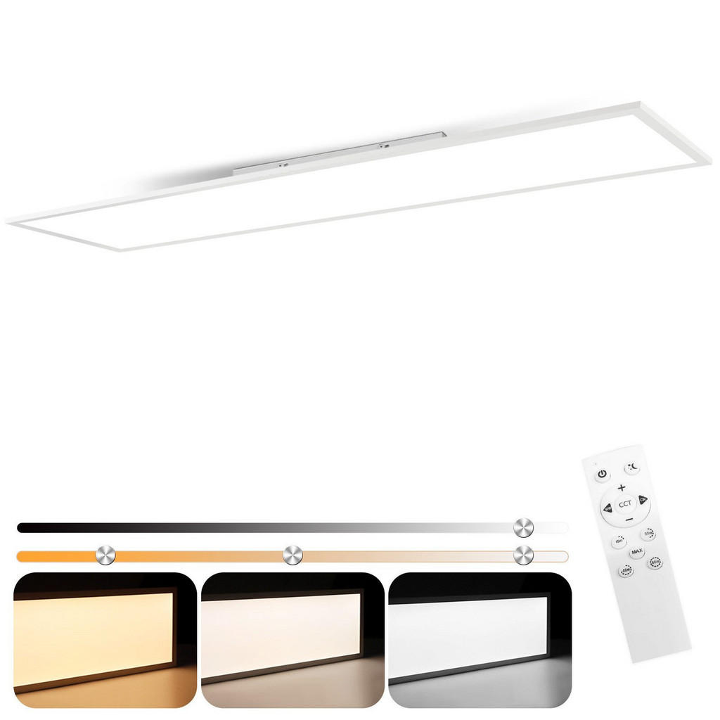 Nettlife LED stropní svítidlo Landshut 120/30/4,5 cm