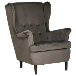 Niels Andersson KŘESLO UŠÁK, dřevo, textil, karton, kompozitní dřevo,