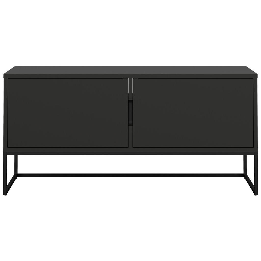 NÍZKÁ KOMODA, černá, 118/57/43 cm