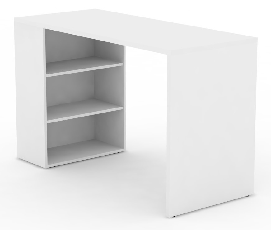 Nízký barový pult rea up 1 - bílá