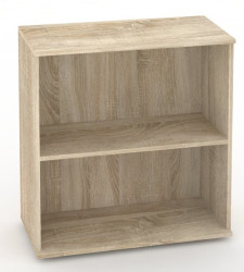 Nízký policový regál rea office s20 - dub bardolino