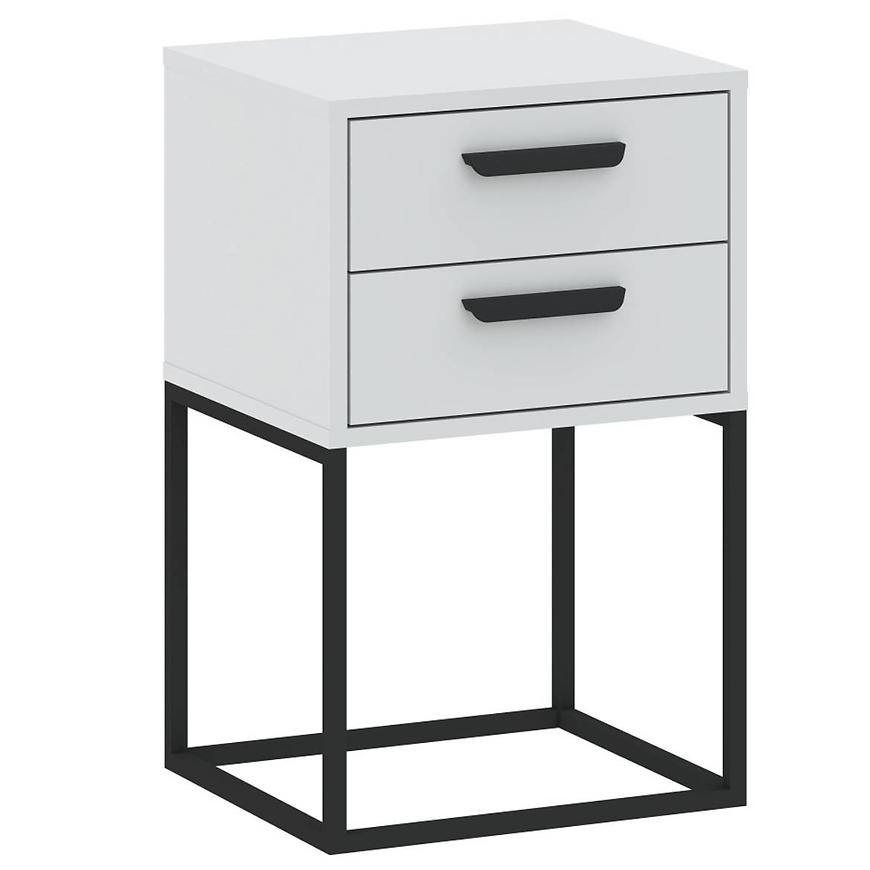 Noční stolek 2S-40 bílá