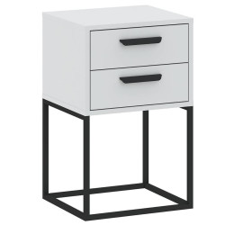 Noční stolek 2S-40 bílá