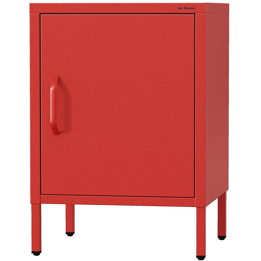 Noční Stolek Kovový Mia Modern Red