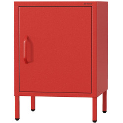 Noční Stolek Kovový Mia Modern Red