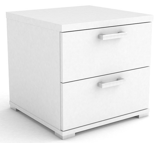 Noční stolek rea ottawa up 1- bílá