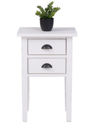 Noční stolek splendor 475 - bílá patina