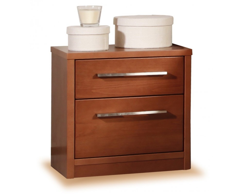 Noční stolek z masivu 2s - výběr odstínů