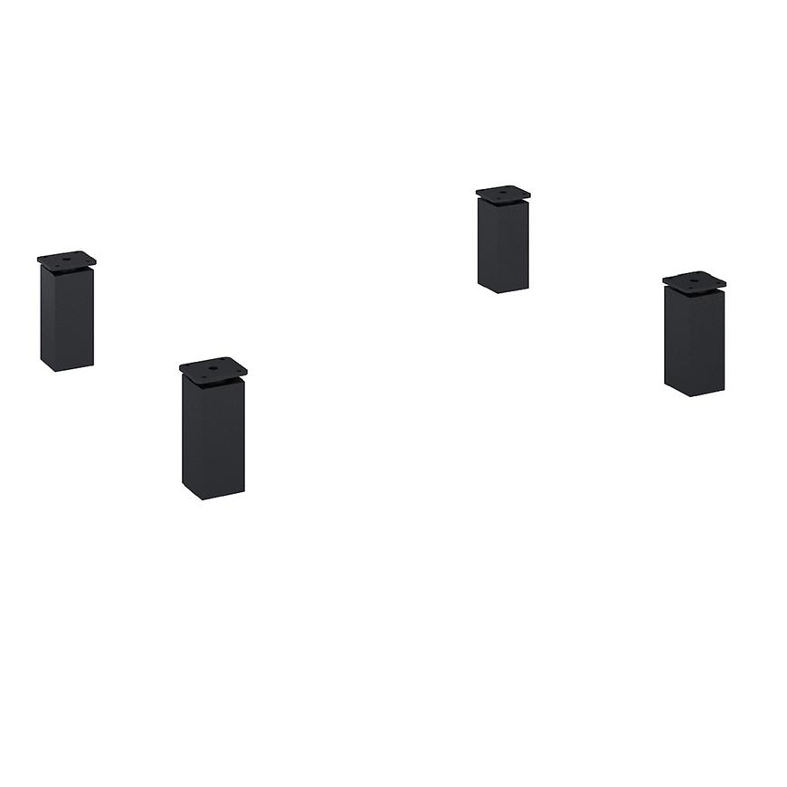 Nohy Uno 10 (4 ks) černý