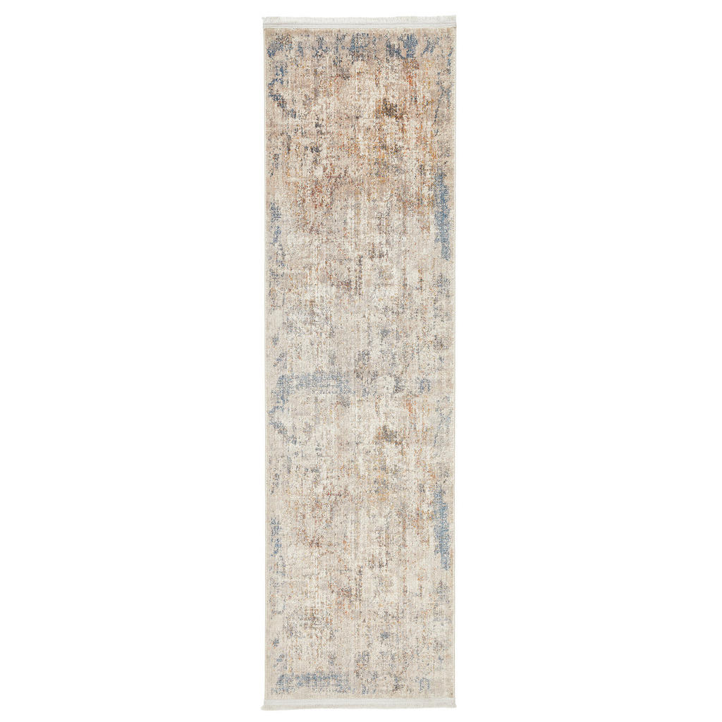 Novel BĚHOUN, 70/240 cm modrá, béžová