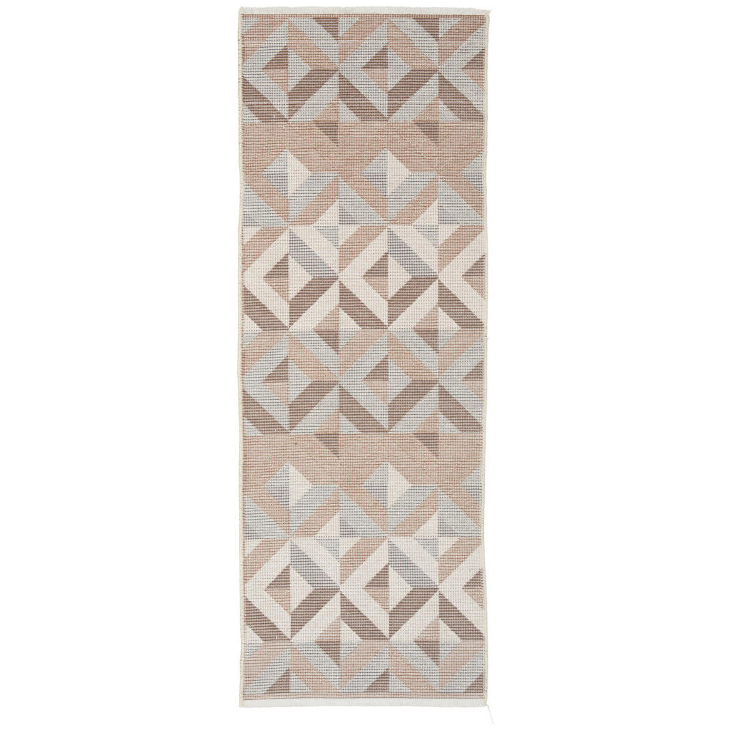 Novel BĚHOUN, 80/250 cm šedá, béžová