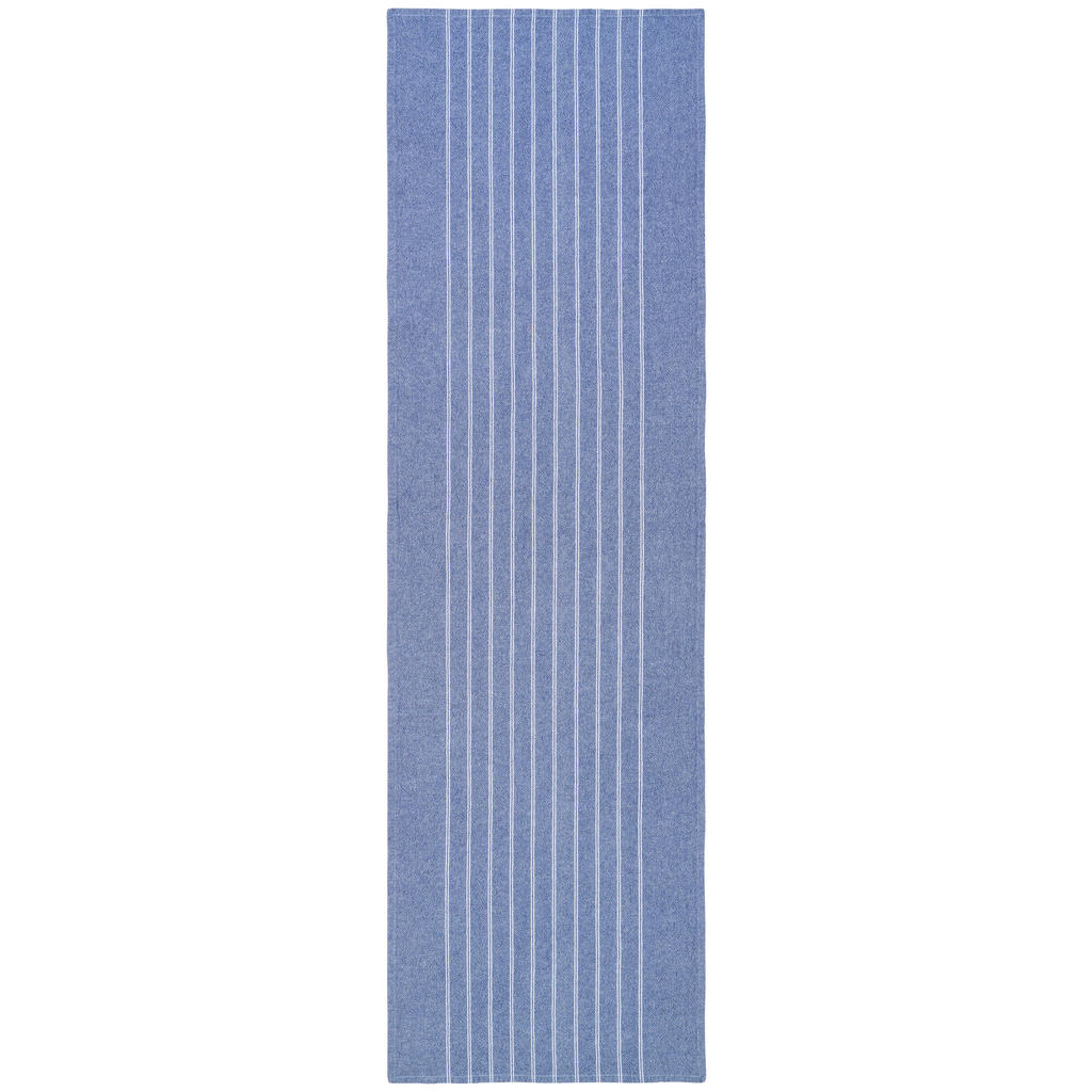 Novel BĚHOUN NA STŮL, 45/150 cm, modrá, bílá
