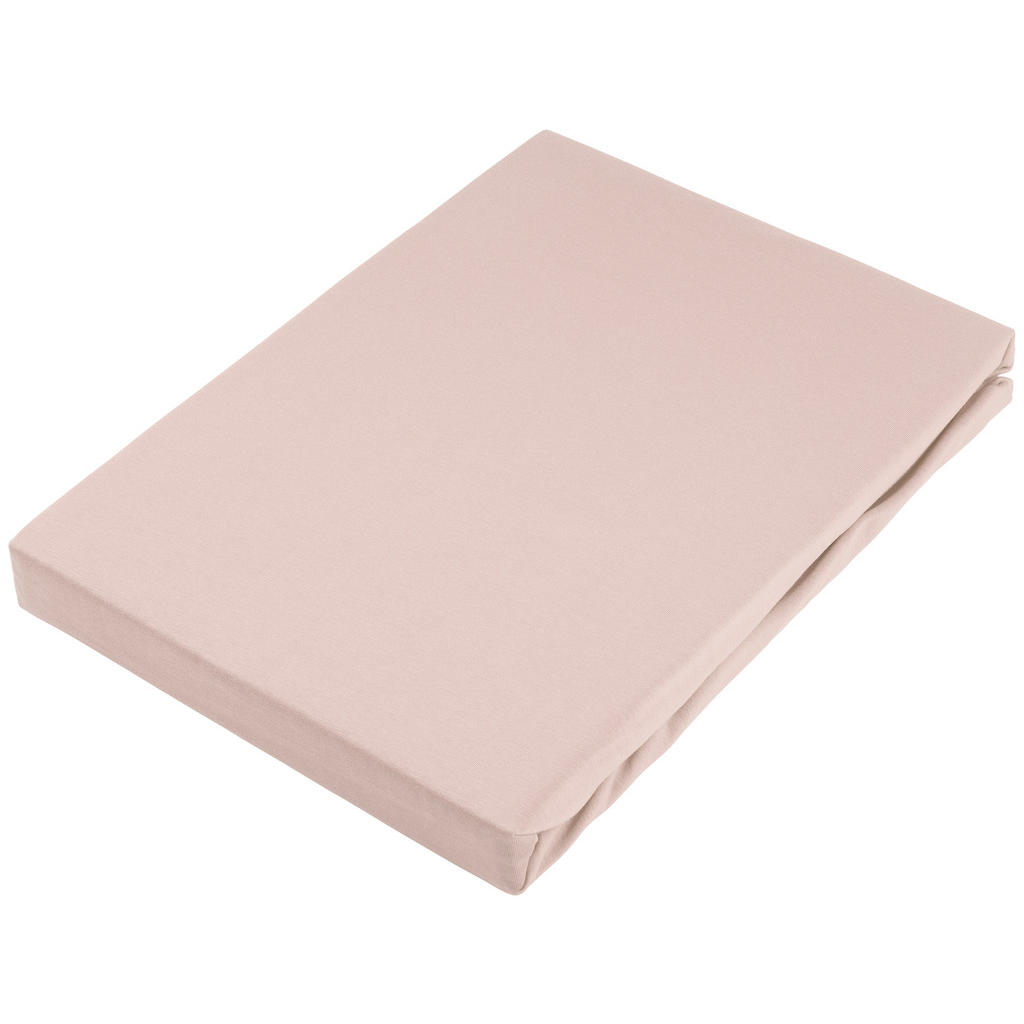 Novel BOXSPRINGOVÉ PROSTĚRADLO, žerzej, starorůžová, 140/220 cm
