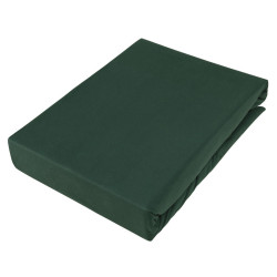Novel BOXSPRINGOVÉ PROSTĚRADLO, žerzej, tmavě zelená, 140/220 cm
