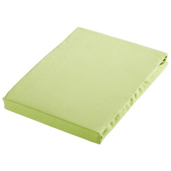 Novel BOXSPRINGOVÉ PROSTĚRADLO, žerzej, zelená, 90-100/190-220 cm