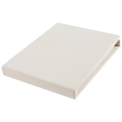 Novel ELASTICKÉ PROSTĚRADLO, žerzej, přírodní barvy, 180-200/200-220 cm