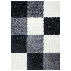 Novel KOBEREC S VYSOKÝM VLASEM, 120/170 cm černá, šedá, bílá
