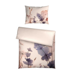 Novel OBOUSTRANNÉ POVLEČENÍ, satén, přírodní barvy, 140/200 cm