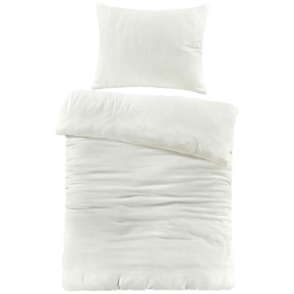 Novel OBOUSTRANNÉ POVLEČENÍ, renforcé, mušelín, perleť, 140/200 cm