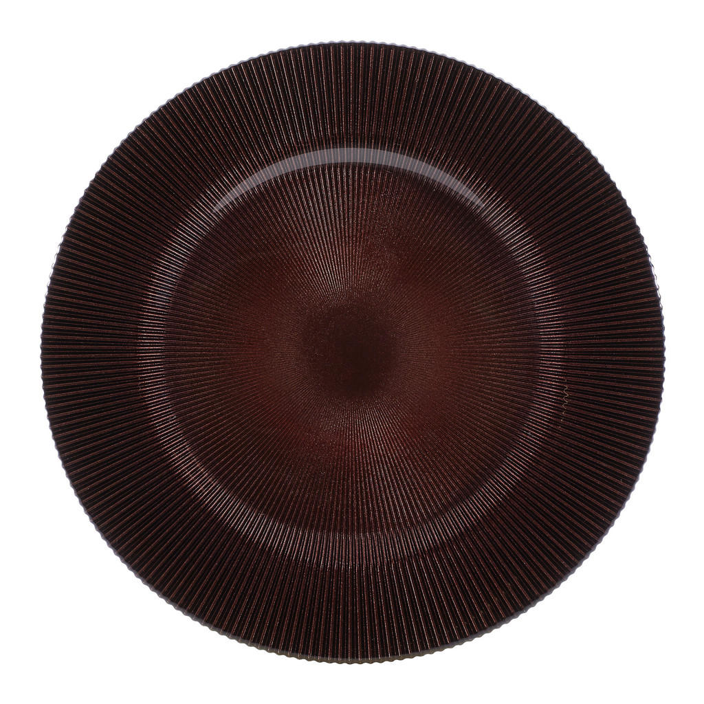 Novel PODLOŽKA POD TALÍŘ, sklo, 34 cm