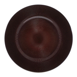 Novel PODLOŽKA POD TALÍŘ, sklo, 34 cm