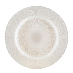 Novel PODLOŽKA POD TALÍŘ, sklo, 34 cm