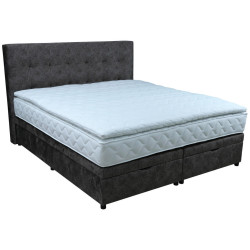 Novel POSTEL BOXSPRING, šedá