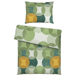 Novel POVLEČENÍ, flanel, zelená, 140/200 cm