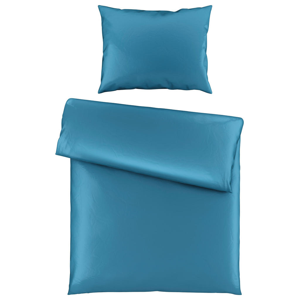 Novel POVLEČENÍ, satén, modrá, 140/220 cm
