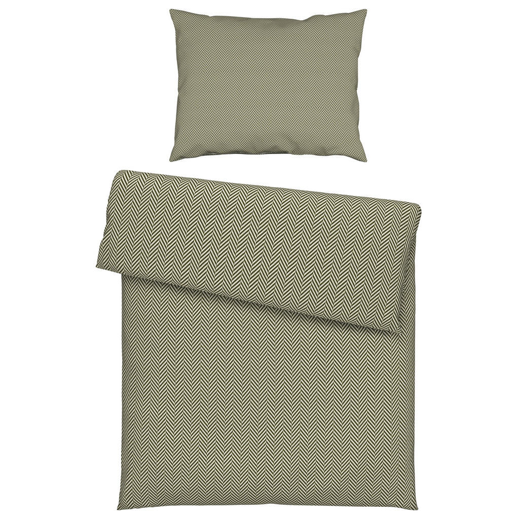 Novel POVLEČENÍ, flanel, zelená, 140/200 cm