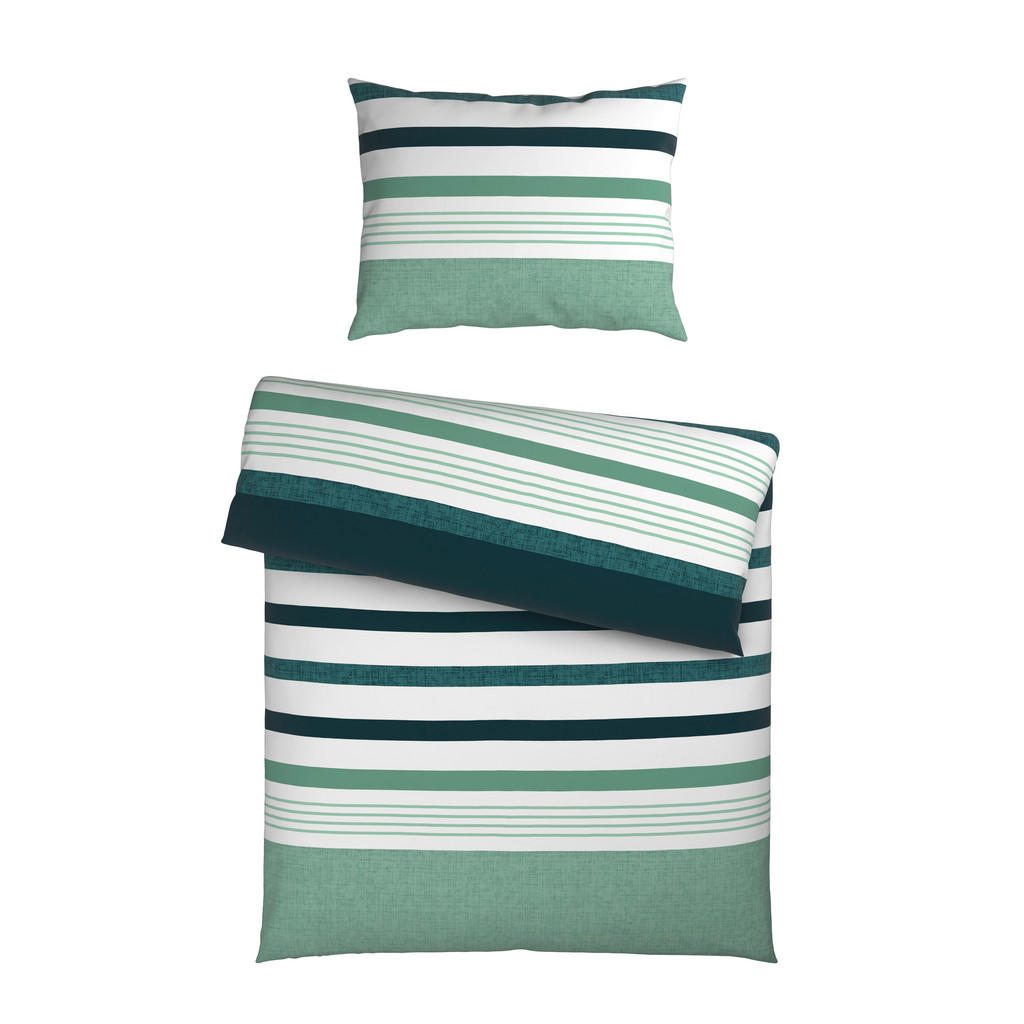 Novel POVLEČENÍ, renforcé, zelená, 140/200 cm