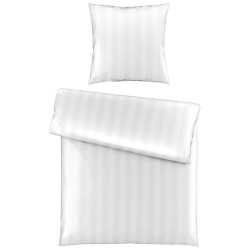 Novel POVLEČENÍ, satén, bílá, 135/200 cm