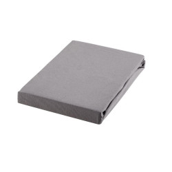 Novel PROSTĚRADLO NA VRCHNÍ MATRACI, žerzej, barvy grafitu, 180/200 cm